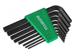 Faithfull Hex Key Set (8)  A/F   - Short Arm £5.69